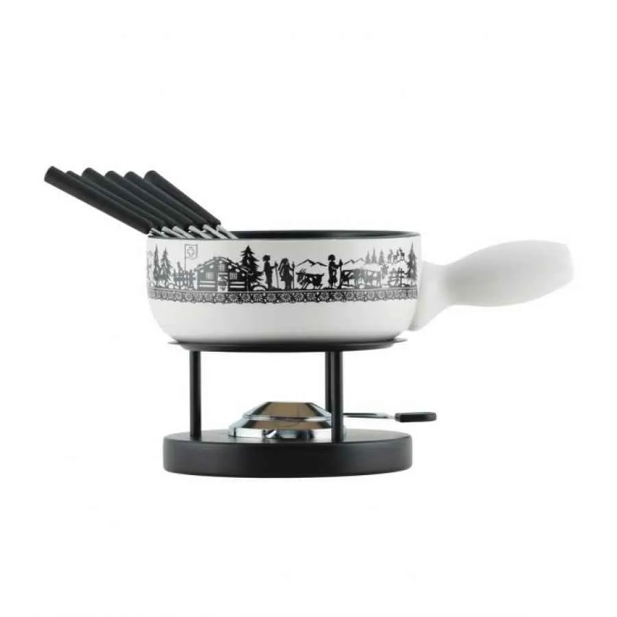 Käsefondue Set Induktion Alpweide 23cm Käsefondue Set Induktion Alpweide 23cm