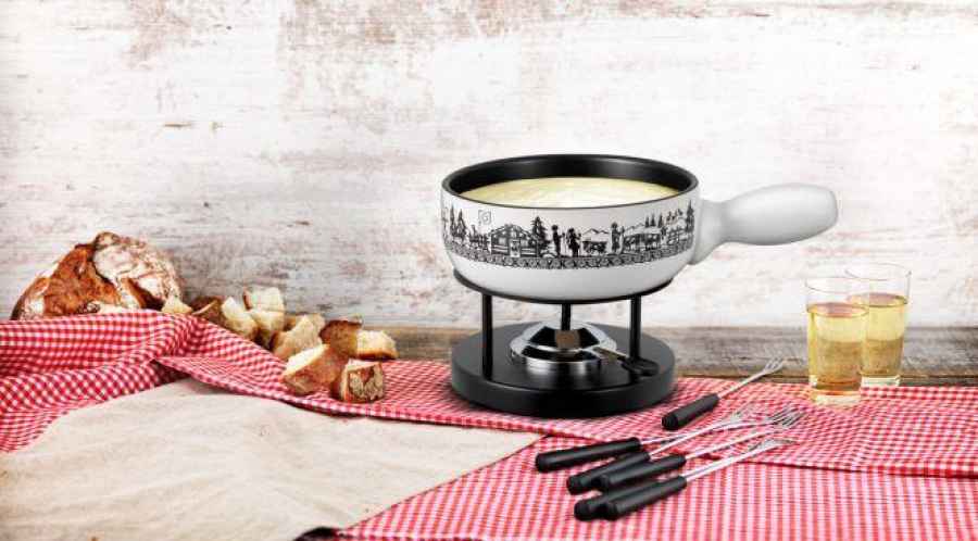 Käsefondue Set Induktion Alpweide 23cm