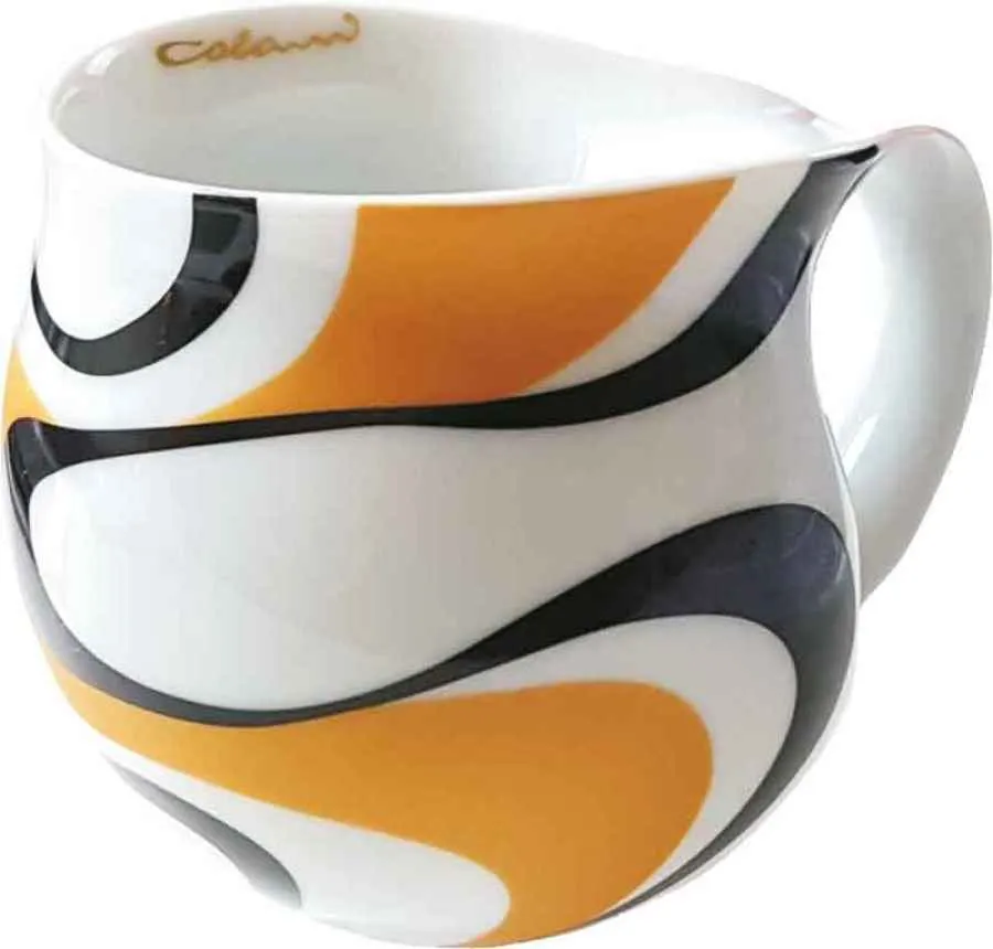 Colani Kaffeebecher wave gold & schwarz Colani Kaffeebecher wave gold & schwarz