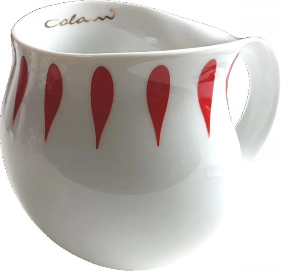 Colani Kaffeebecher Drops red