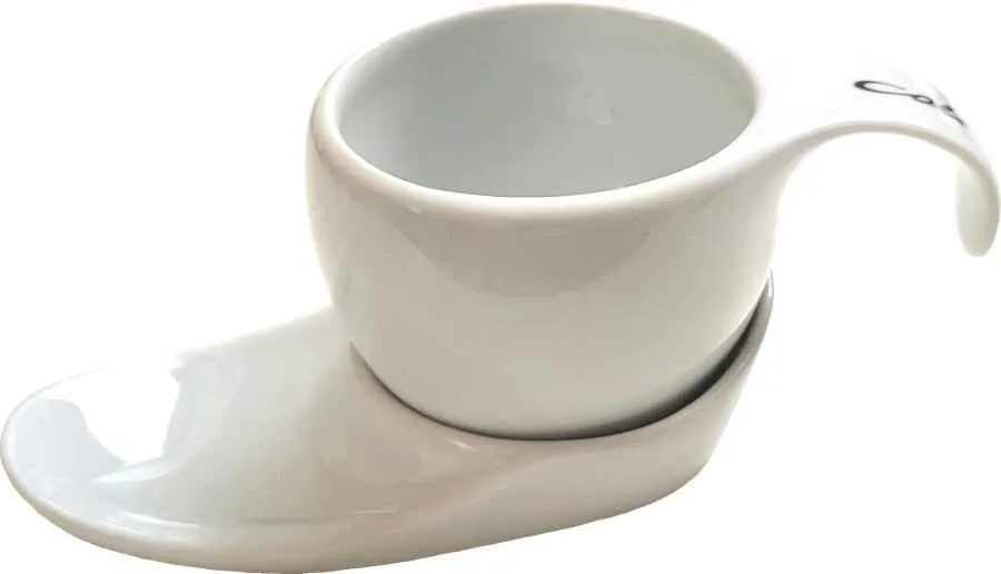 Espressotasse Vision 2tlg „white & white“