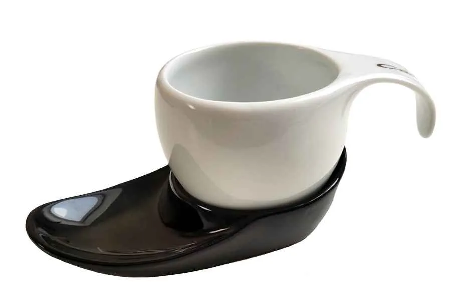 Espressotasse Vision 2tlg „black & white“ Espressotasse Vision 2tlg „black & white“