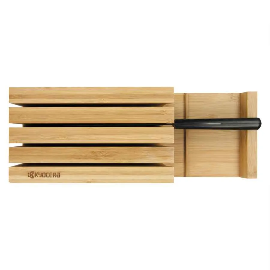 Bamboo Messer Block mit 4 GEN Black Messern