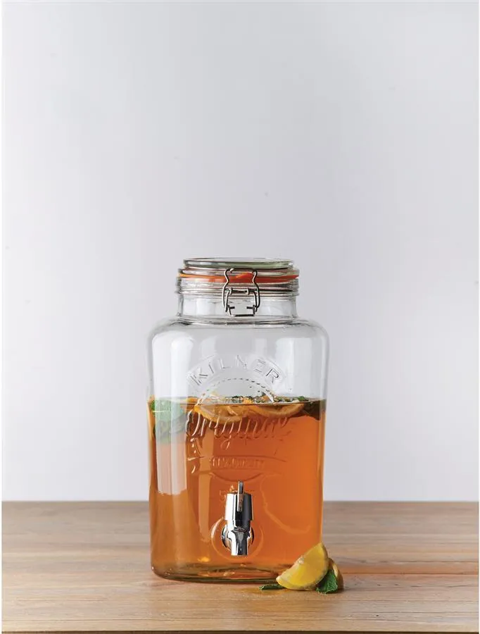 ROUND Bügelverschluss Getränkespender, 5 Liter ROUND Bügelverschluss Getränkespender, 5 Liter