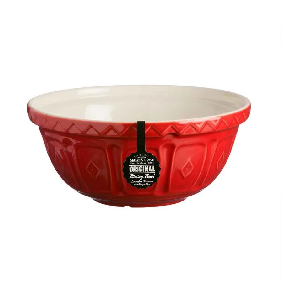 Rührschüssel, rot, 4 Liter, Ø 29 cm Mason Cash Rührschüssel, rot, 4 Liter, Ø 29 cm Mason Cash