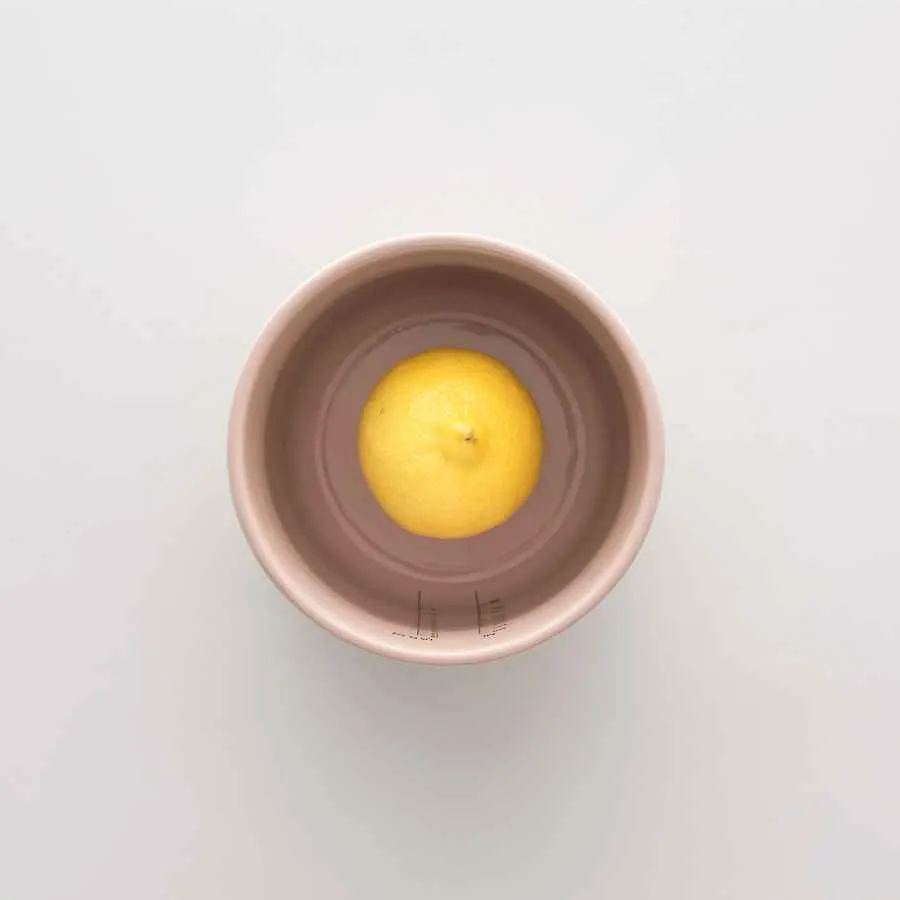 Zitruspresse/ Entsafter 3in1, 550 ml aus Steingut