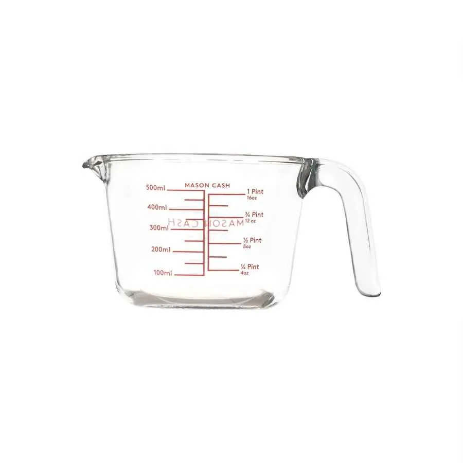 Messbehälter aus Glas, 0,5 Liter Messbehälter aus Glas, 0,5 Liter