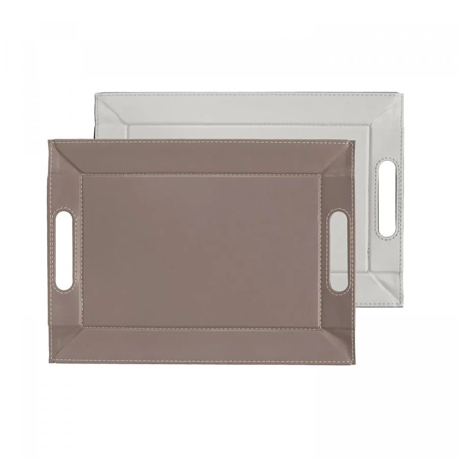 FREEFORM Wendetablett Taupe / Weiss - 45 x 35cm FREEFORM Wendetablett Taupe / Weiss - 45 x 35cm