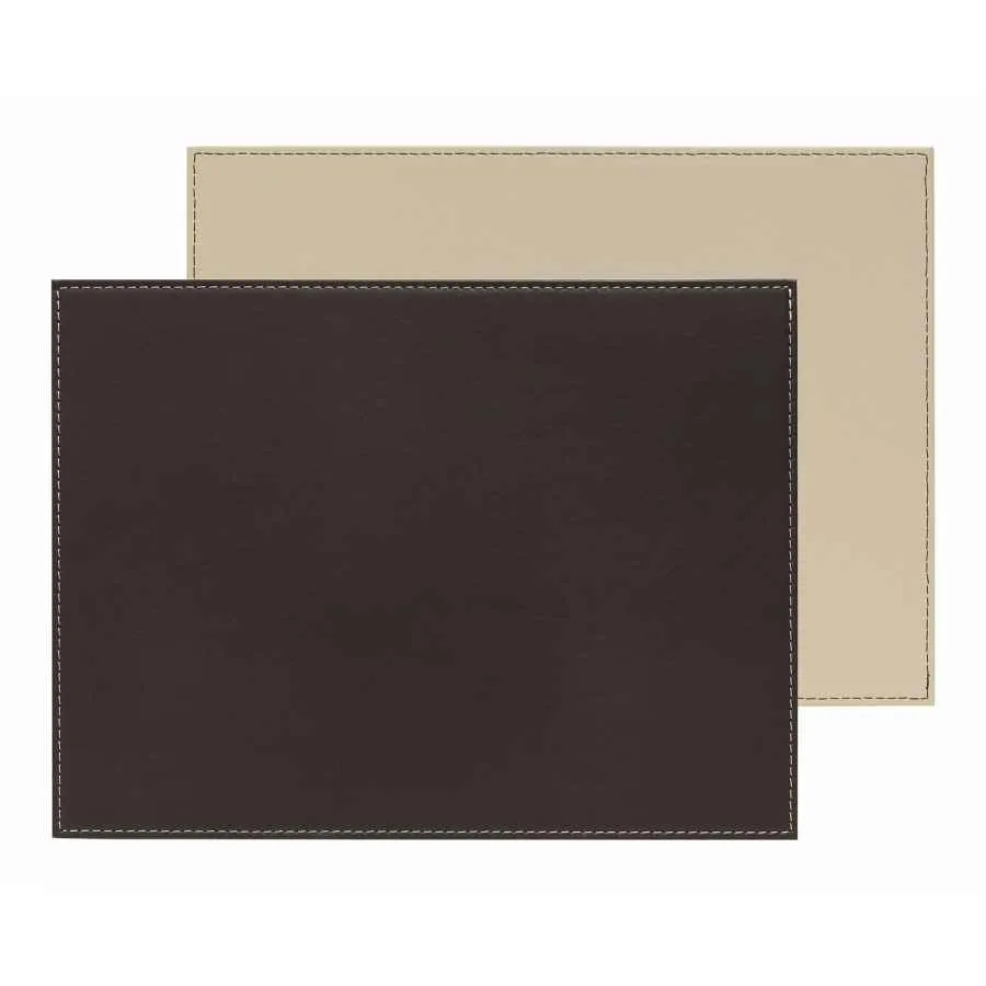 Platzset 40 x 30cm schokobraun / creme Platzset 40 x 30cm schokobraun / creme