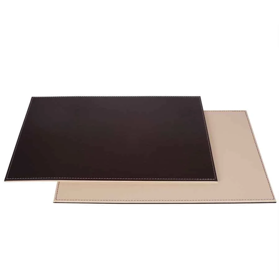 Platzset 40 x 30cm schokobraun / creme Platzset 40 x 30cm schokobraun / creme