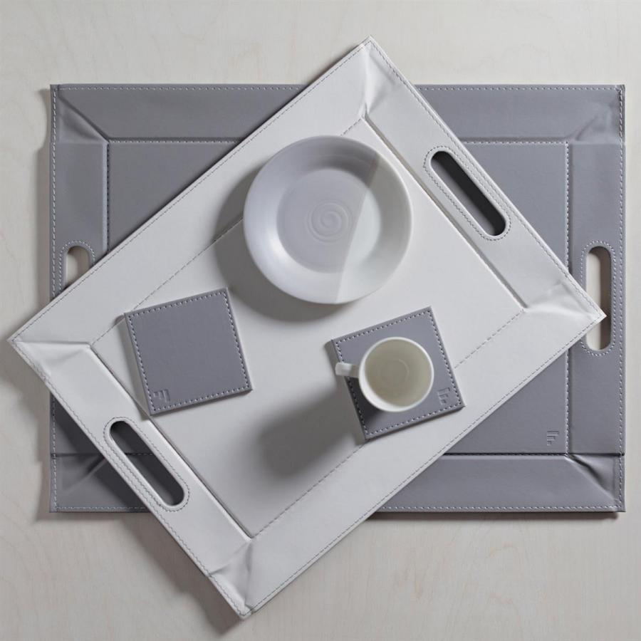 DUO - Wendetablett, Grau/Weiß, klein DUO - Wendetablett, Grau/Weiß, klein