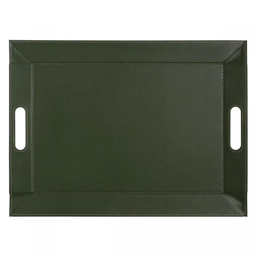 DUO - Wendetablett, Olive/Elfenbein, groß DUO - Wendetablett, Olive/Elfenbein, groß