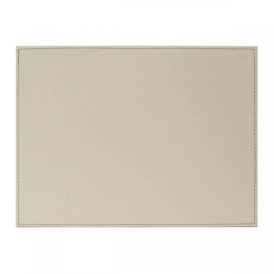 Platzset 40 x 30 cm Olive/Elfenbein