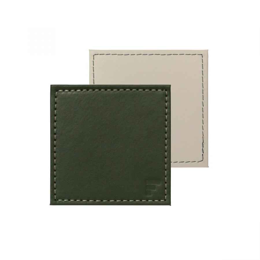DUO - Untersetzer Olive/Elfenbein, 4er Set
