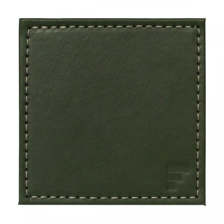 DUO - Untersetzer Olive/Elfenbein, 4er Set DUO - Untersetzer Olive/Elfenbein, 4er Set
