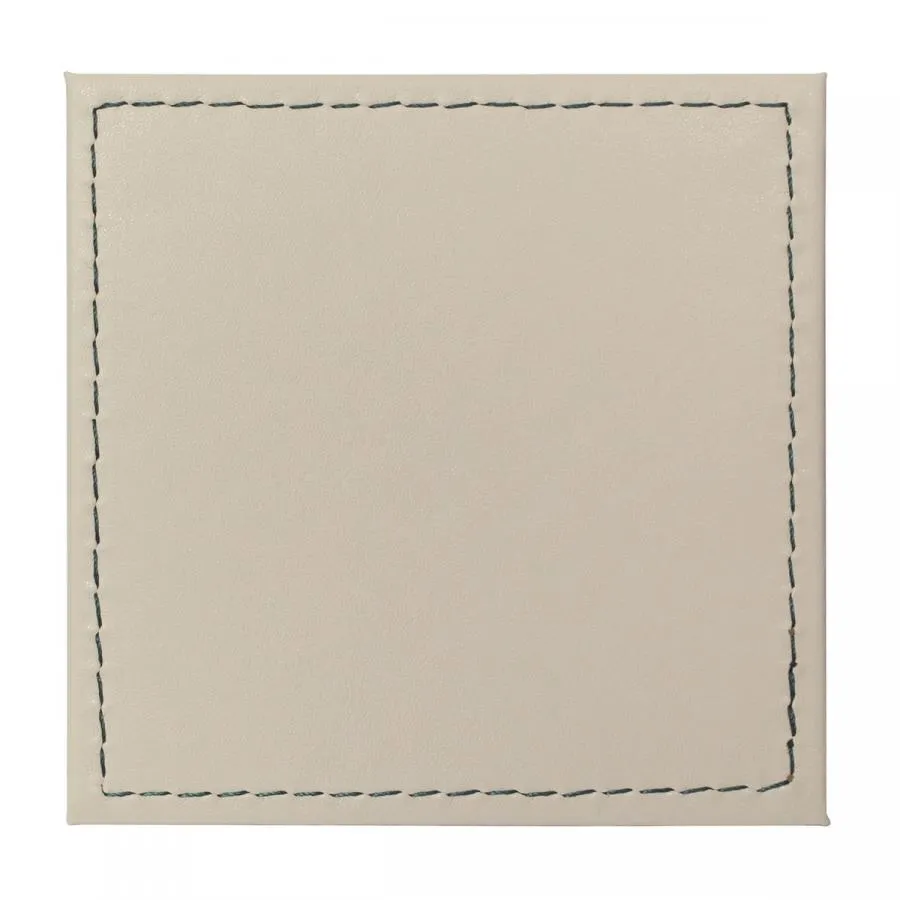 DUO - Untersetzer Olive/Elfenbein, 4er Set DUO - Untersetzer Olive/Elfenbein, 4er Set