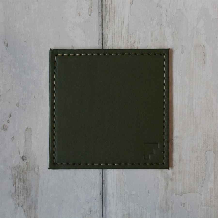 DUO - Untersetzer Olive/Elfenbein, 4er Set