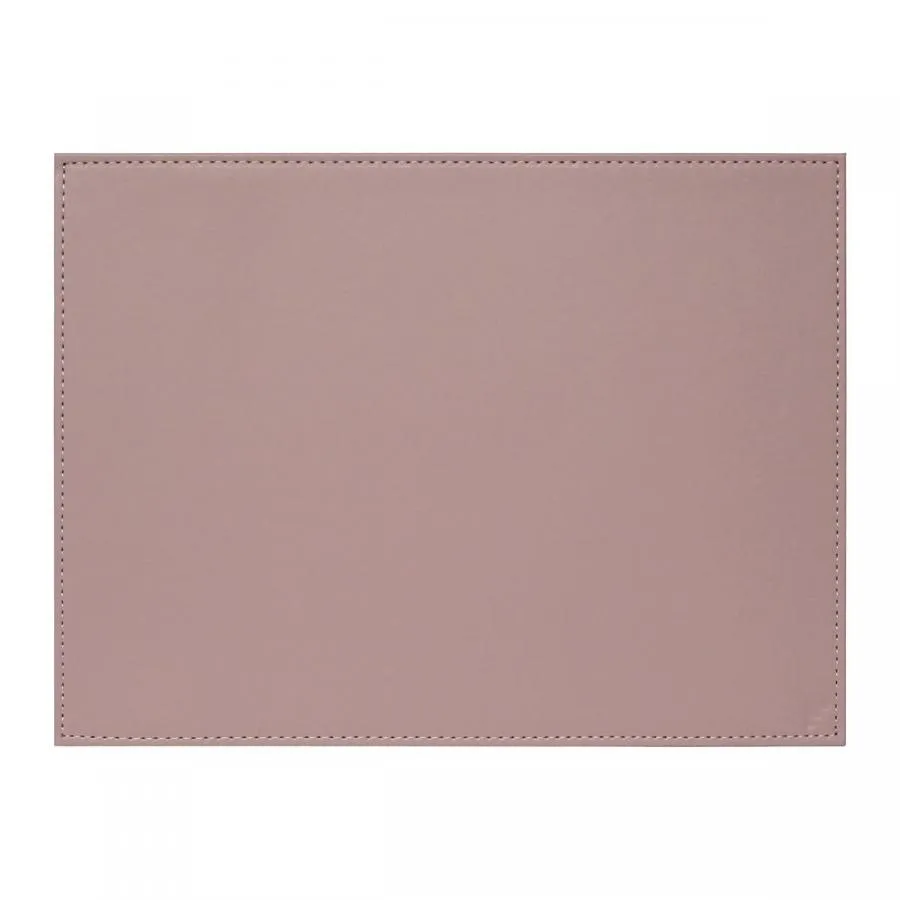 Platzset 40 x 30 cm Altrosa/Stein