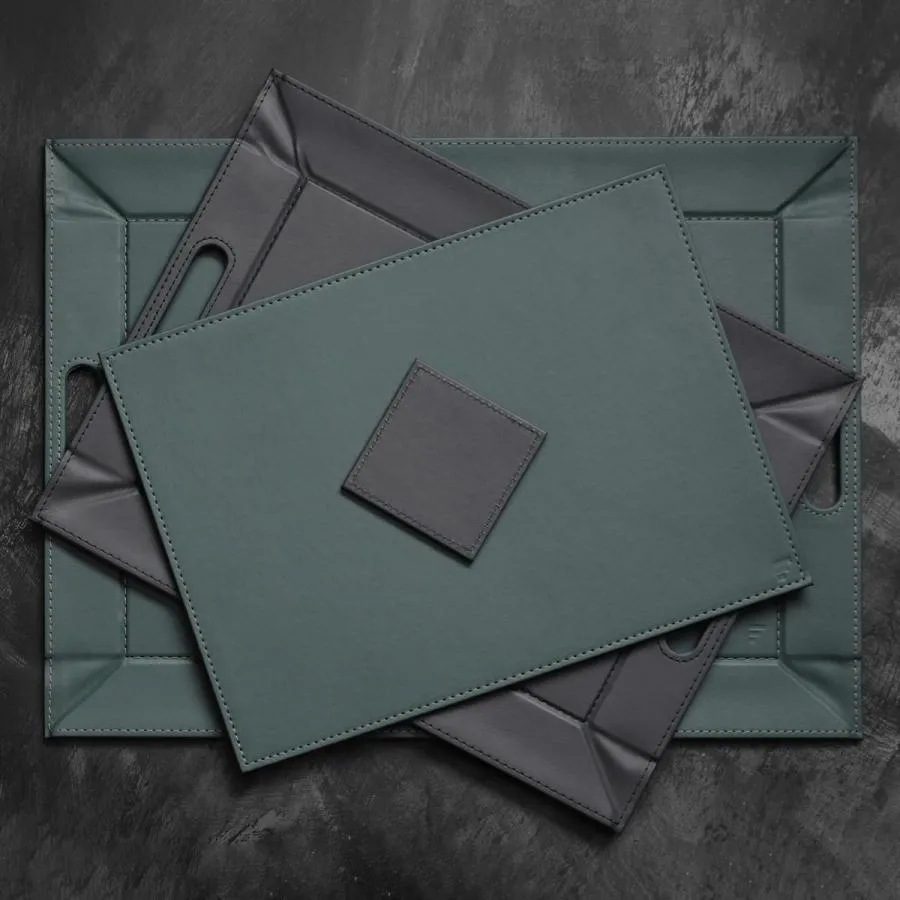 DUO - Wendetablett, Petrol/Anthrazit, klein DUO - Wendetablett, Petrol/Anthrazit, klein