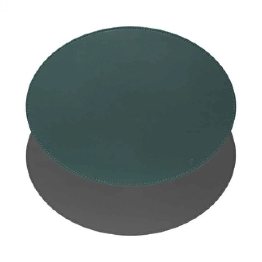 DUO Platzset, Oval, Petrol/Anthrazit 45 x 34 cm DUO Platzset, Oval, Petrol/Anthrazit 45 x 34 cm