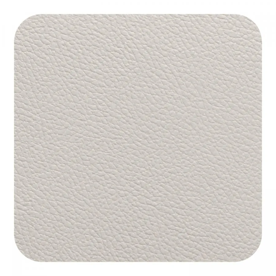 Fleximats Untersetzer, 4er Set, 10x10cm, Braun/Weiß