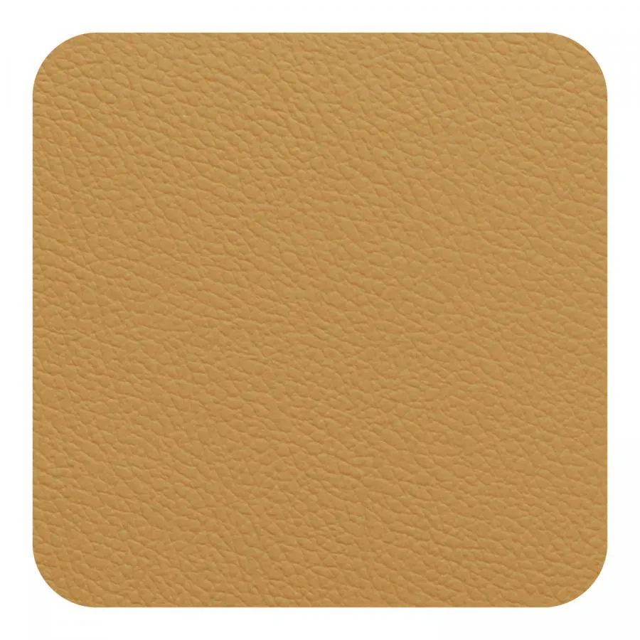 Fleximats Untersetzer, 4er Set, 10x10cm, Senf/Grau