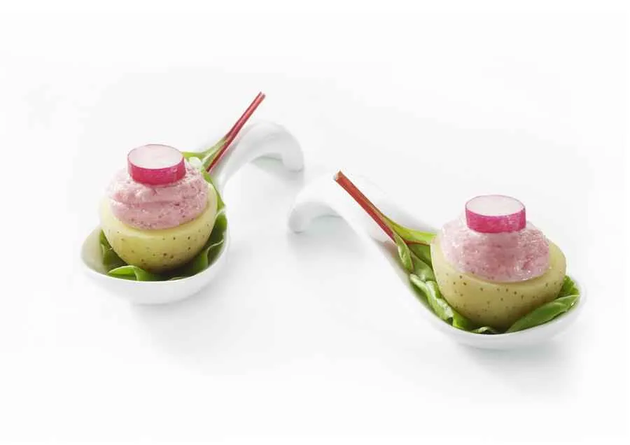 AMUSE GUEULE/ COCKTAIL-, TAPPALÖFFEL 11,5 cm Weiss AMUSE GUEULE/ COCKTAIL-, TAPPALÖFFEL 11,5 cm Weiss