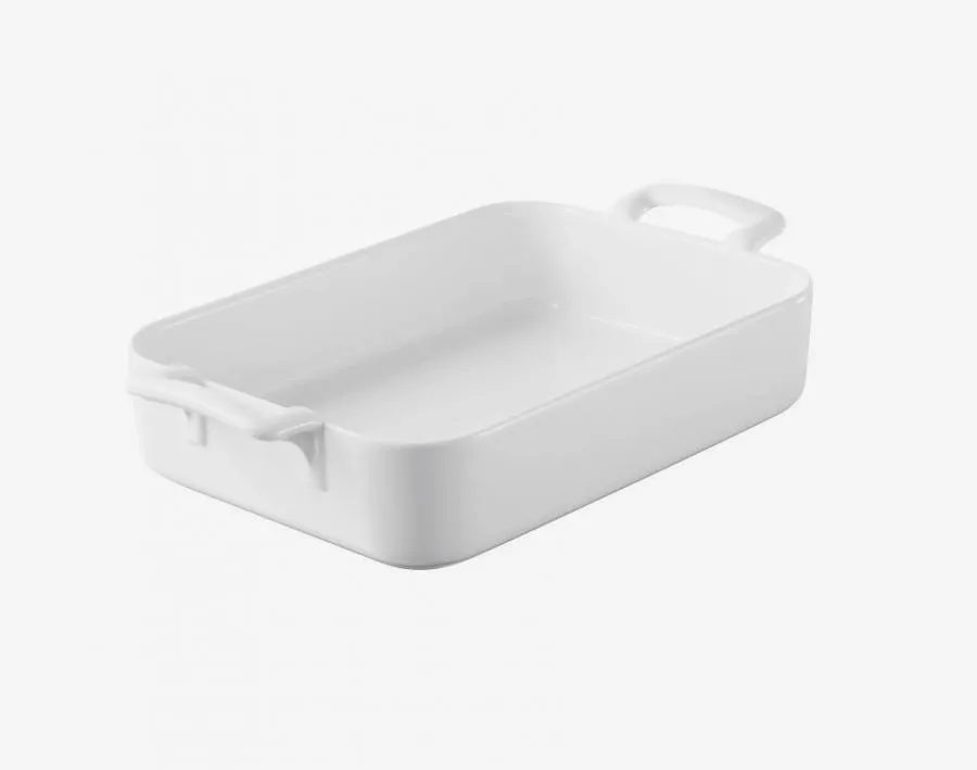 AUFLAUFFORM 70 cl RECHTECKIG Weiss 