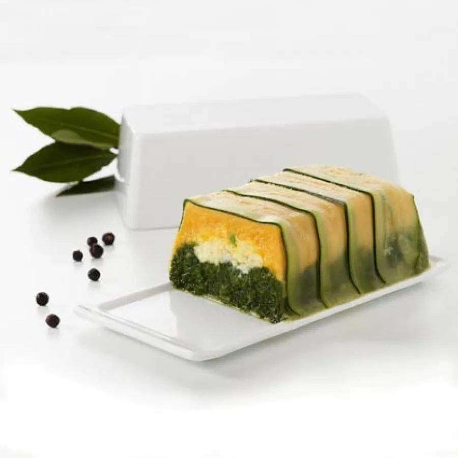 TERRINE MIT DECKEL/TABLETT 100 cl Weiss TERRINE MIT DECKEL/TABLETT 100 cl Weiss