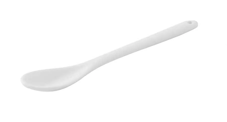 PORZELLAN-LÖFFEL Kaffee/ Tee/ Salz/ Senf Weiss