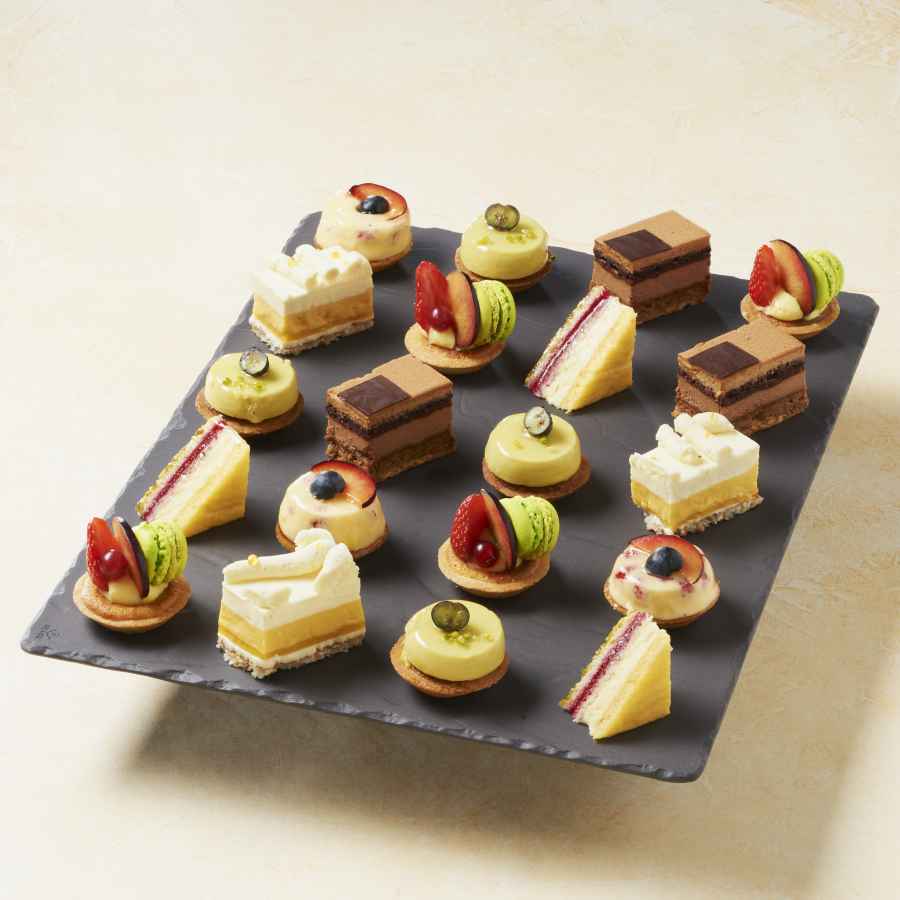 BURGER & STEAK SERVIERPLATTE 30 x 30 cm QUADRATISCH Matt schiefer