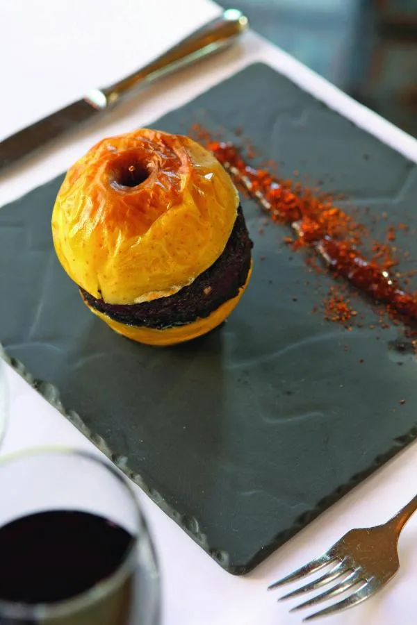 BURGER & STEAKTELLER QUADRATISCH 25 x 25 cm Schieferoptik