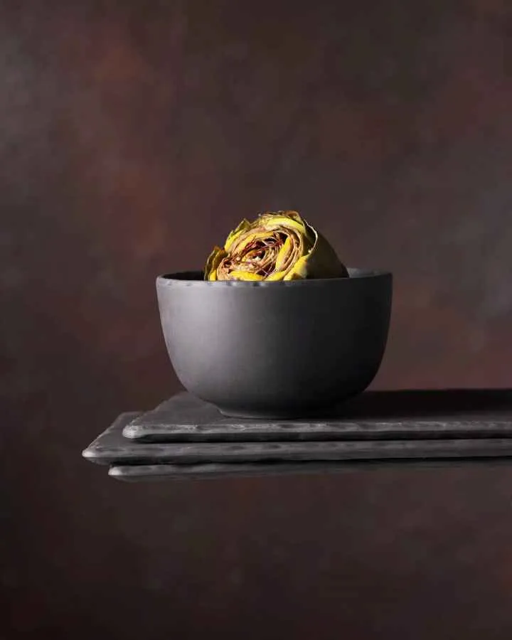 BURGER & STEAKTELLER 20 x 20 cm QUADRATISCH Matt schiefer