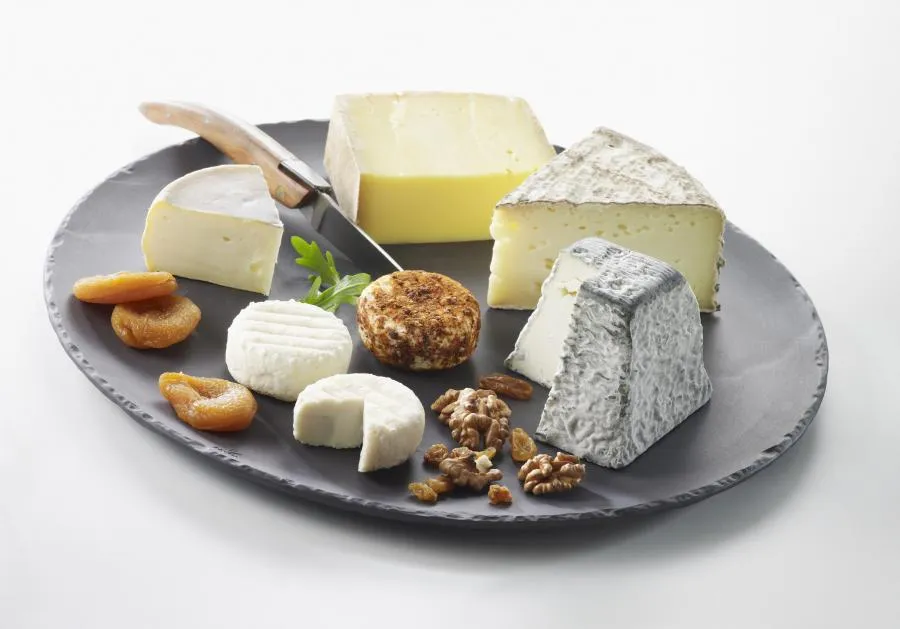 STEAKTELLER RUND 32 cm Matt schiefer style