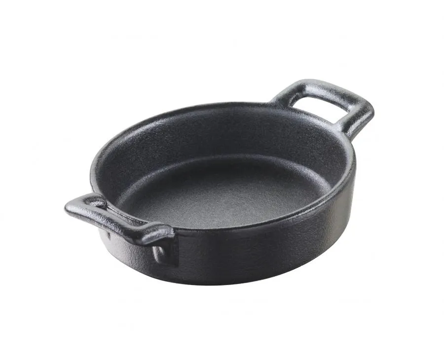 CREME BRULEE 15 cl OVAL Gusseisenoptik