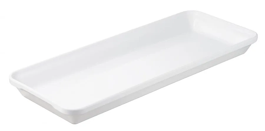 LONDRES RECHTECKIGE AUFLAUFFORM 49,5 x 20 x 4,5 cm Weiss REVOL