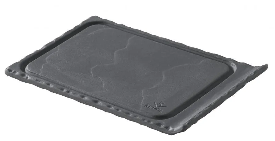 AMÜSGÖLPLATTE 11,5 cm Matt schiefer