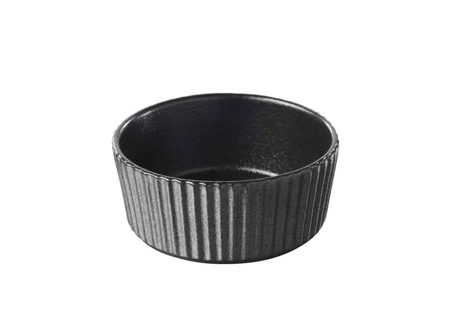 MINIATUR TEEGEBAECKFORM gusseisener Optik MINIATUR TEEGEBAECKFORM gusseisener Optik