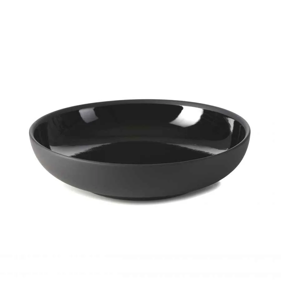 GOURMET TELLER SOLID schwarz 17,5 CM