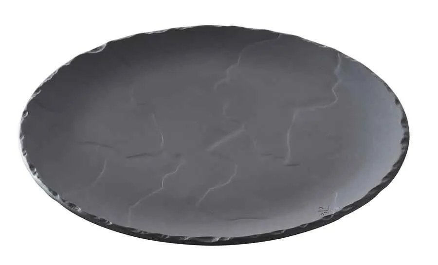 TELLER RUND/ BURGERTELLER/ STEAKTELLER/ SERVIERPLATTE 16 cm Matt schiefer styl TELLER RUND/ BURGERTELLER/ STEAKTELLER/ SERVIERPLATTE 16 cm Matt schiefer styl