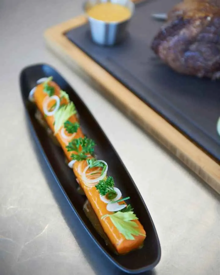 HOLZTABLETT 37,5 x 28 cm FÜR STEAKTELLER 33 x 24 cm Bambus