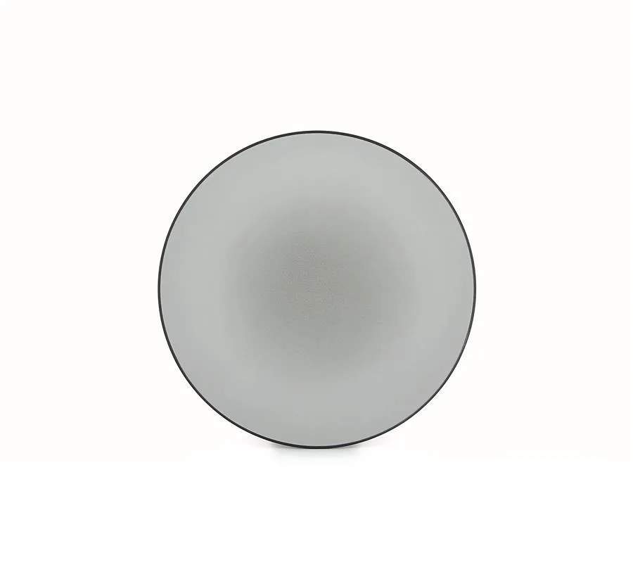 EQUINOXE FLACHER TELLER/DESSERTTELLER 21,5 cm Pfeffer