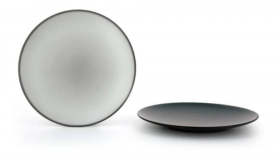 EQUINOXE FLACHER TELLER/DESSERTTELLER 21,5 cm Pfeffer