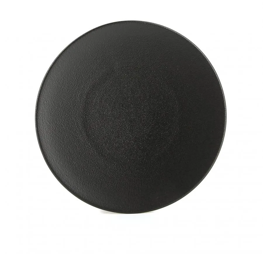 EQUINOXE FLACHER TELLER/DESSERTTELLER 21,5 cm Gusseisener optik