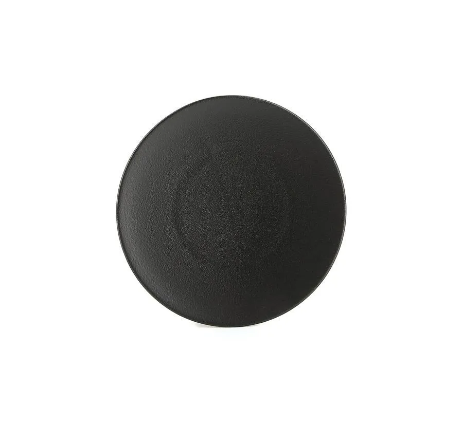 EQUINOXE FLACHER TELLER/DESSERTTELLER 21,5 cm Gusseisener optik
