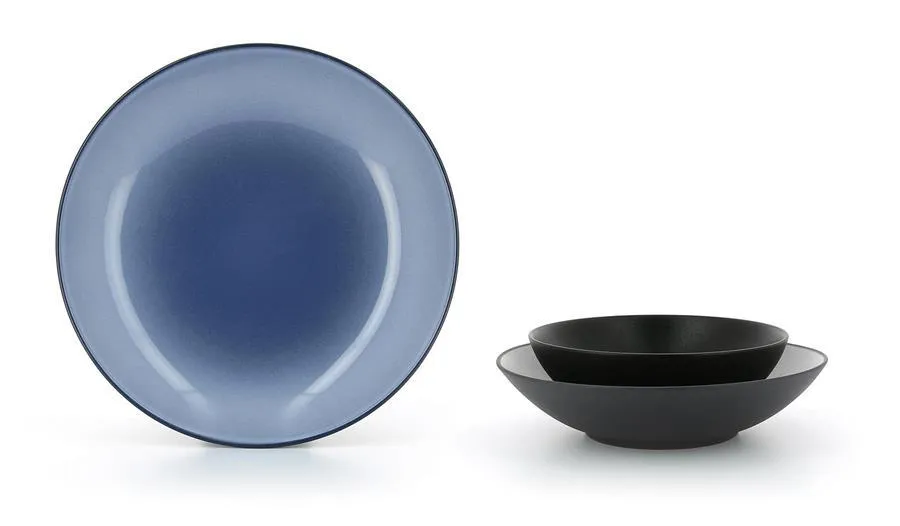 EQUINOXE SUPPENSCHÜSSEL/COUPTELLER 24CM Cirrusblau