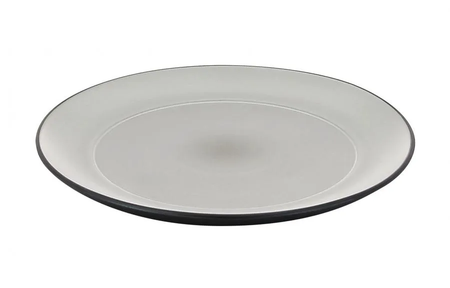 EQUINOXE FLACHER TELLER FÜR DIM SUM 22 CM Pfeffer