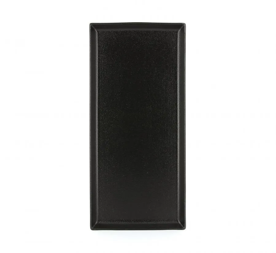 EQUINOXE RECHTECKIGE PLATTE/RECHTECKIGER TELLER 32,5 cm Gusseisener optik