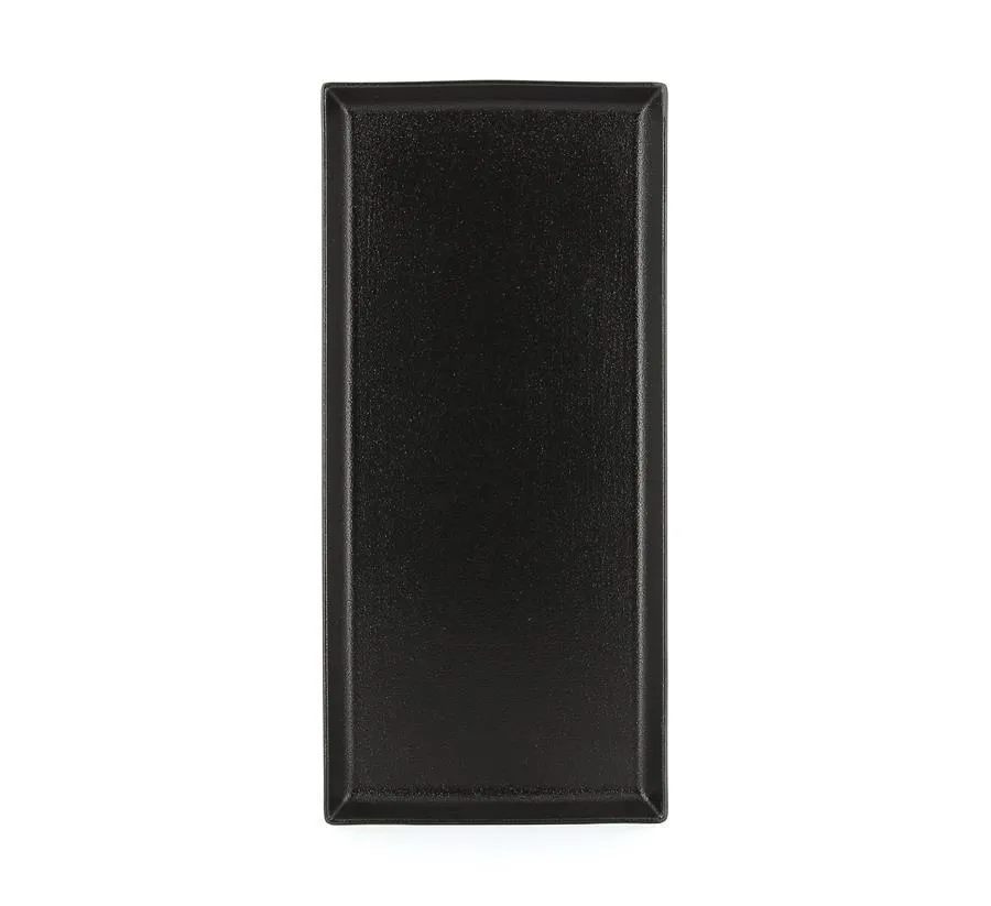 EQUINOXE RECHTECKIGE PLATTE/RECHTECKIGER TELLER 32,5 cm Gusseisener optik