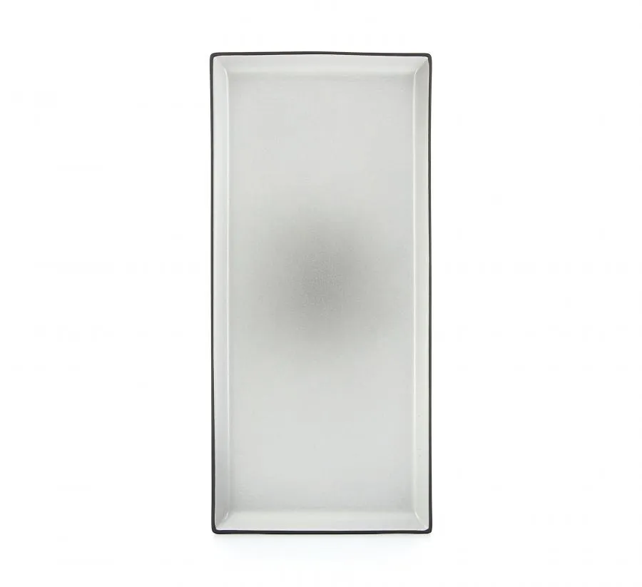 EQUINOXE RECHTECKIGE PLATTE/RECHTECKIGER TELLER 32,5 cm Pfeffer